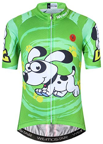 Kid Children Boys' Girls' Short Sleeve Cycling Jersey for Youth