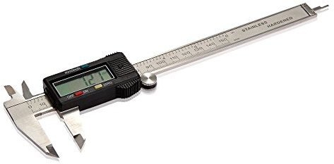 TEMPO DI SALDI Calibro Digitale a Corsoio In Acciaio 150mm Con Display Cd e Custodia Rigida