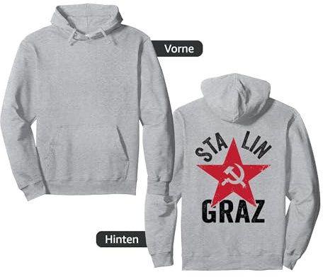 Stalingraz Hammer und Sichel Steiermark Wahl Politiker Pullover Hoodie