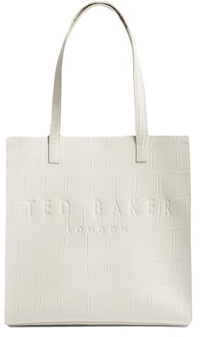 Ted Baker handbag Reptcon Croc Effect Icon Bag Ivory creme-white