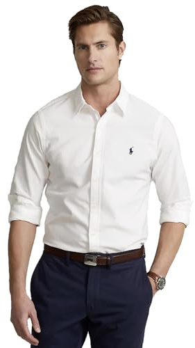 POLO RALPH LAUREN Chemise Oxford Slim Fit, blanc, S