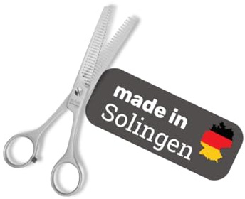 EHASO doppelseitige Effilierschere, 13,5cm 25er Zahnung