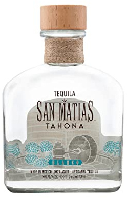 San Matias Tahona Blanco Tequila 38% ABV, 100% Agave 70 cl