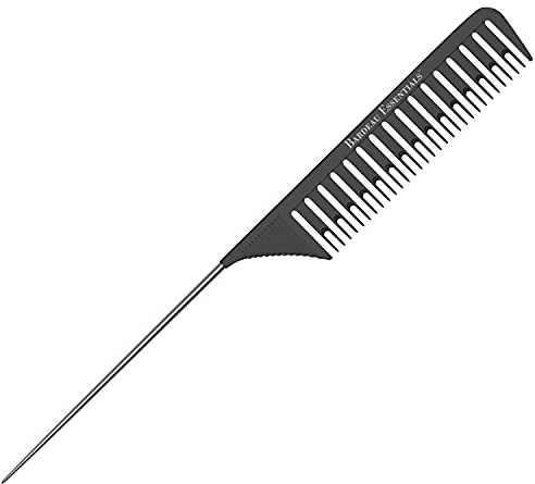 Sectioning Comb - Ideal for Foiling, Balayage, Weaving, Braiding, Highlighting, Babylights, Micro Braiding, Teasing, Back Combing, Dyeing and Coloring Hair - Professional Grade Tail Comb
