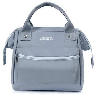 COGOALL Lunch-Tasche für Damen Herren Isolierte Lunchbox für Erwachsene Wiederverwendbare Lunch-Tragetasche für Arbeit, Picknick, Schule oder Reisen (Blue)