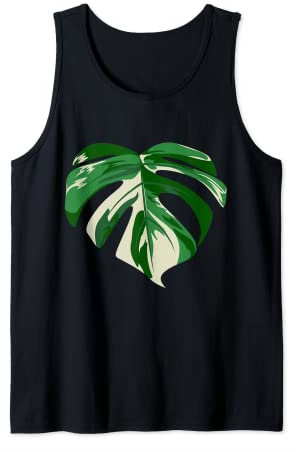 Monstera Deliciosa Variegatas rare plant lover leaf albo Tank Top