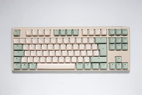 Ducky One3 Matcha TKL Brown Cherry MX Switch Keyboard - UK Layout