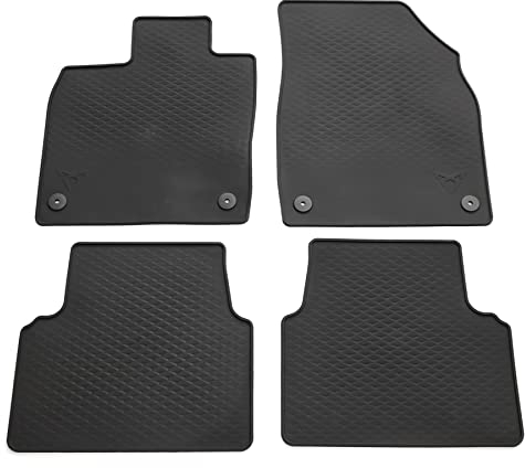 Seat 1EB061500041 Gummi Fußmatten Allwettermatten 4X Gummimatten, schwarz, mit Cupra Logo