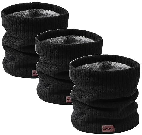 Onvavient Sjal herr vinter, vinter halsslang skidåkning, tubhalsduk halsduk halsvärmare ansiktshalsduk fleece loop halsduk män kvinnor, varm tjock tubhalsduk halsvärmare sport motorcykel cykel