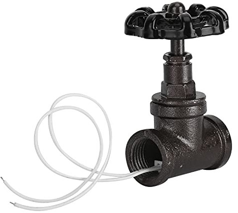 Gavigain Absperrventil, 1/2 Vintage Steampunk Lampenventil, Toilettenwasser Ventil, Absperrventil Wasser Absperrkugelhahn für Wasserleitungen, für Wasserhahn, Toilette, Waschbecken Ventil