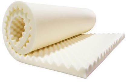 Essence Sleep Schaumstoffplatte mit Bezug, Polster, Matratze Auflage, Topper – Schaumstoff für DIY-Projekte z.B. Sitzpolster oder Haustierbett, 160 x 200 cm, Höhe 5cm
