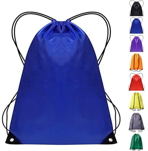 WESTWOOD FOX Bolsa de gimnasio con cordón Bolsas de cadena gimnasio mochila PE Bolsas para mujeres hombres entrenador natación viaje playa escuela vacaciones adecuadas para deportes, niños, niños