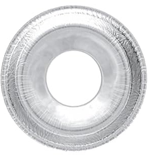 HINAYOSAN Feuilles d'aluminium pour brûleurs de poêle, couvercles de four, doublures réutilisables, ustensiles de cuisine, parfaits pour des surfaces de cuisson propres, couvercles supérieurs