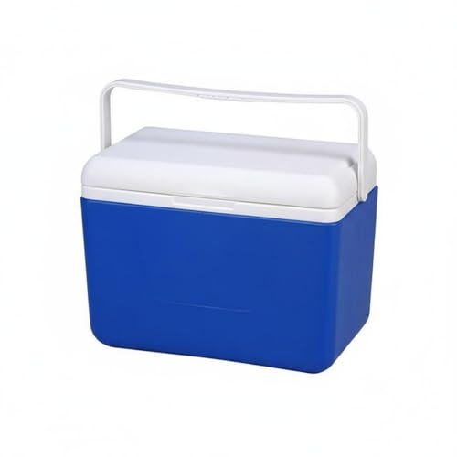 Ronyme Glacière Portable Boîte Isotherme Coffre à Glace Conteneur Thermique à Haute Rétention de avec PU et Couvercle HDPE Solide Poignée Stable et Loquet, 8L, Haute PU 72h