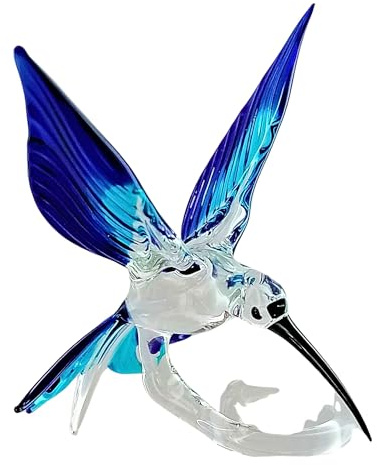 Orchideenstab Kolibri -normale Ausführung- transp.-hellblau-dunkelblau
