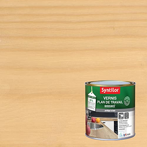 Syntilor - Vernis Plan De Travail Biosourcé Incolore Satiné 0,5L