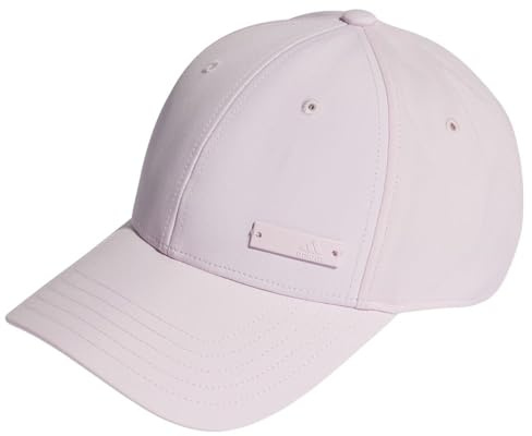 adidas Unisex Metal Badge Lightweight Baseball Cap, Clear Pink, S