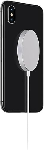Grundig Magnetisches Qi-Ladegerät - 15W - Inkl. USB-C Kabel 1 Meter - Schützt vor Überstrom - Kompaktes Design - Silber