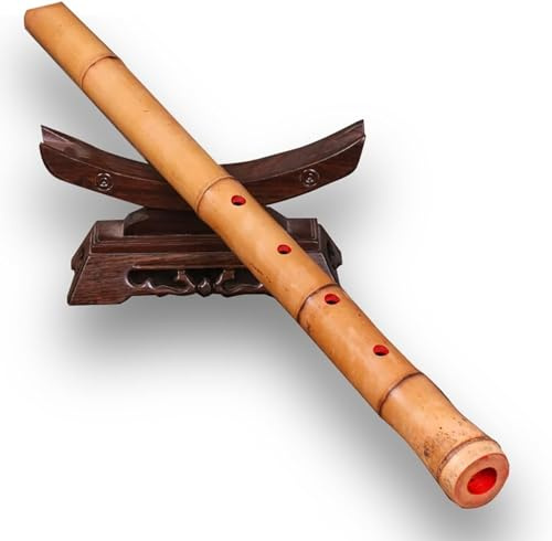 ZDXYLFFF Racine aus Bambus, natürliche Shakuhachi, Alles vegetarische Shakuhachi-Bambusexport, japanische Shakuhachi, Cassia-Bambus-Shakuhachi,Key of F