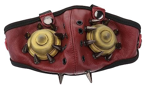 COLLBATH 1Stk Steampunk-Maske Halloween beängstigende Halbmaske Maskerade-Maske zubehör Einrichtung im Punk-Stil Nietstütze lustig schmücken Säule Requisiten Kleidung Emulsion