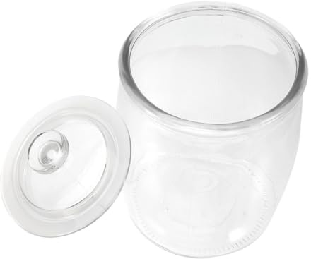 Amosfun Tarro de Encurtidos de Vidrio 2250ml Tapa, Frasco de Conservación