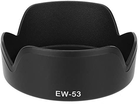 Mtlavishness Ew-53 Hood Ew-53 7×7×3 Ew-53 Kvalitetskamera motljusskydd i plast för M10 Ef 15-45 Mm 3,5-6,3