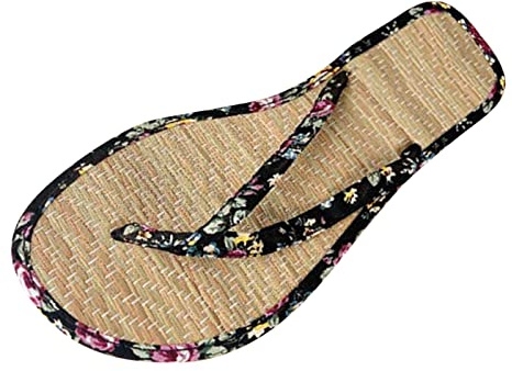 Meine Bestellungen Sommer Sandalen Damen Elegant Flip Flops Bambusboden Hausschuhe Schweißfest Frisch Zehentrenner Pantoletten Zimtlatschen rutschfest Badelatschen Flip Flops Strand Slipper