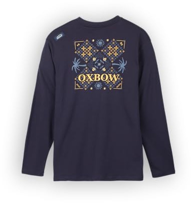 OXBOW Tee-shirt manches longues eco TEKOVA Hiver 2025 Manches longues, Col rond, Motif sur le dos