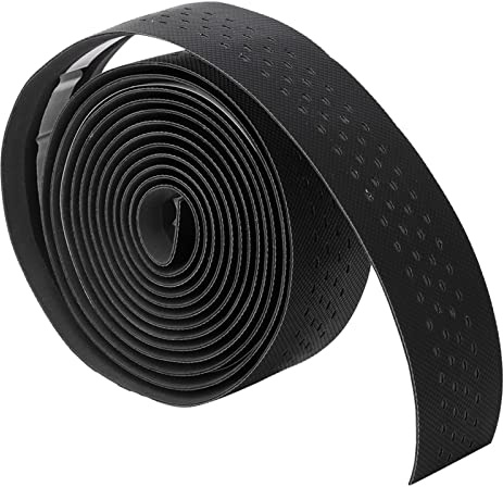 Changor 2 St Anti-sladd Cykelstyreband Slitstarka och Andningsbara för Mountainbike EVA/PU-material (Svart)
