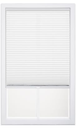 DEZ FURNISHINGS Cordless 1 Light Filtering Cellular Shade, 51W x 48H, White