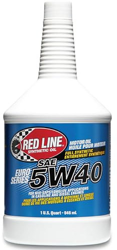 Redline Oil 12404 5W40 Motor Oil Euro-Series - 0, 95L