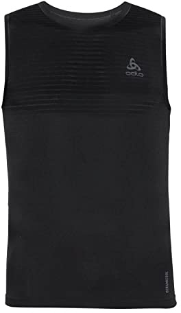 Odlo Maglietta funzionale da uomo a maniche corte Performance X-Light I Maglietta a compressione I Intimo funzionale I Intimo funzionale I Canotta I Uomo
