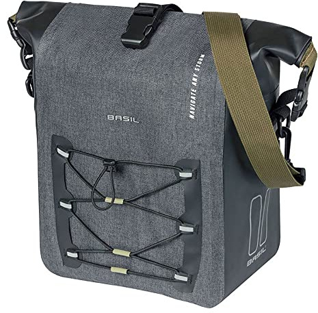 Basil Navigator Storm Pannier 12-15l One Size