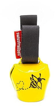 swisstrailbell® Yellow Biene (schwarzes Band)