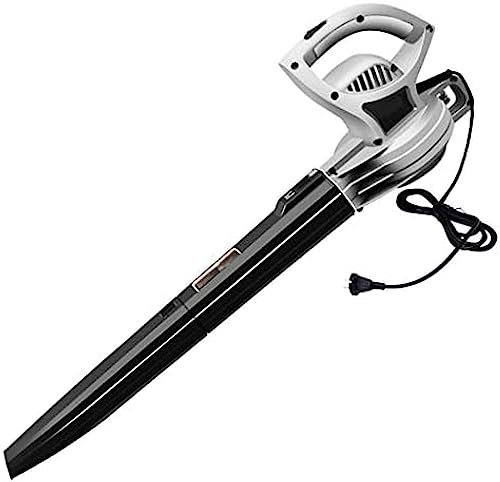 Soffiatore Per Foglie Professionale, Soffiatore Elettrico, Velocità Di Soffio 260 Km/h, Soffiatore Per Foglie Leggero Con Cavo E Tubo Staccabile, 2000 W, Grigio