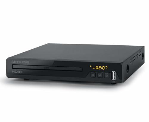 Bmi Lecteur DVD Muse M-55 DV - USB, Sortie HDMI/RCA/Composite/Coaxiale - Full HD, Mp3, JPEG Xvid - Ecran LED