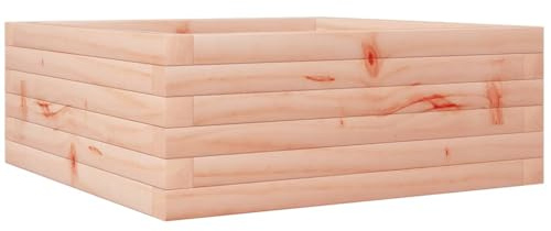 vidaXL Fioriera da Giardino 60x60x23 cm in Legno Massello di Douglas, fioriera, fioriera da Patio, fioriera per Erbe, fioriera da Esterno, fioriera