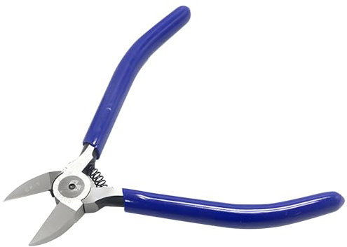 Tronchese per colata da 12,7 cm, in acciaio al carbonio per taglio di precisione in plastica, gioielli, taglio di filo metallico morbido, taglierina professionale per cancelli