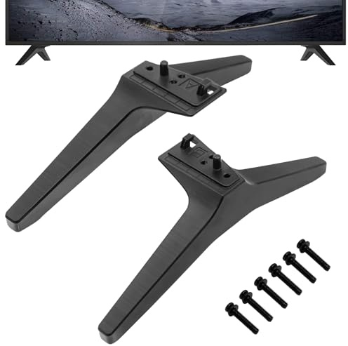 Lot De 2 Pieds De Meuble TV pour LG, Pieds De Meuble TV pour LG 49 59 55 Et 60 65 Pouces Base De Support pour De TéLéViseur Support De Remplacement pour TéLéViseurs (60 65 Pouces)