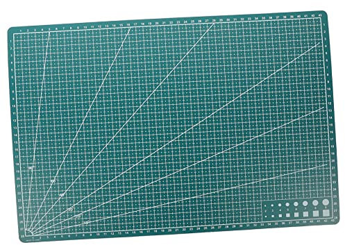 TOKIDNY Schneidematte Rutschfest Für Bastelarbeiten Handarbeitsmatte Aus Pp-material Zum Schutz Für Nähen Papier Glasschneiden Modellbau