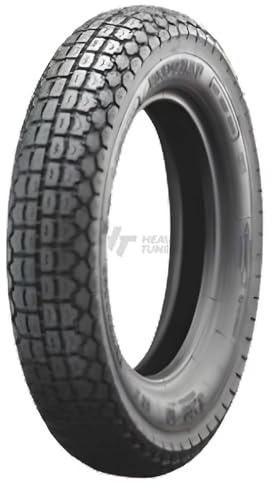 Heidenau 16.11120016 Reifen 3.50-10 rf. 59M TT K38 | Sommerreifen für 10 Zoll Roller; Ausführung Schwarzwandreifen aus Gummi, Index 59M, bis 130 km/h, TT (tubetype), verstärkt