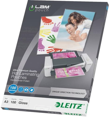 Leitz 7487-00-00 Bindegeräte, Laminiergeräte und Zubehör Laminierhülle UDT A3