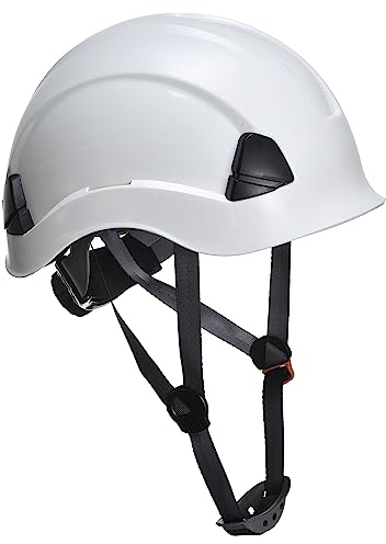 Portwest PS53 Casco di Sicurezza Leggero per Lavori in Altezza, Bianco