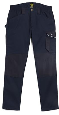 Diadora Utility Pantalon de Travail Rock ISO 13688:2013 pour Homme, Bleu Classic Navy, 46-48/L
