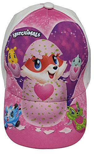 Casquette Hatchimals Girl avec Figurine représentant différents Animaux, Casquette de Baseball, Kappy, Casquette pour Enfant