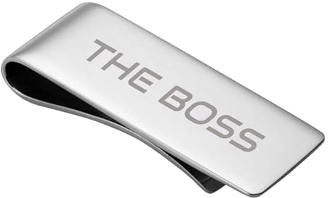 Ashton and Finch 'The Boss' Money Clip – Novelty Gift for Men and Women – Unique Boss Presents