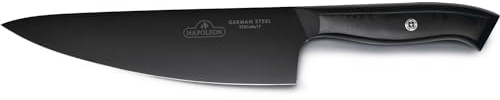 Napoleon Chef-Messer Phantom, schwarz, Stahl, ca. 34 cm