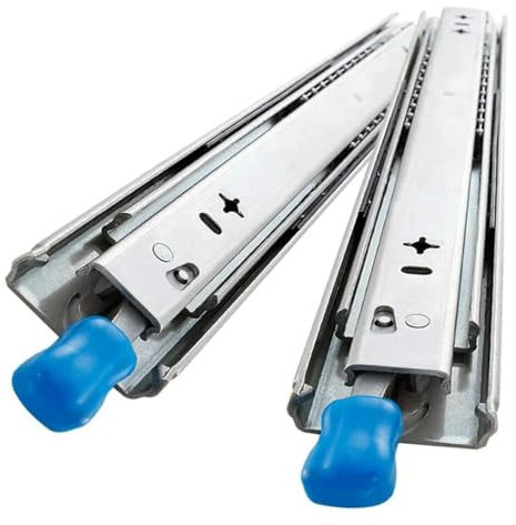 Schwerlastauszüge 300 400 500 600 700 800 900 1000 mm mit Lock-in/out Einrastfunkt Kugelführung Schwerlast-Vollauszug für Werkstatt Garage und Fahrzeugeinbauten (Größe : 850mm)