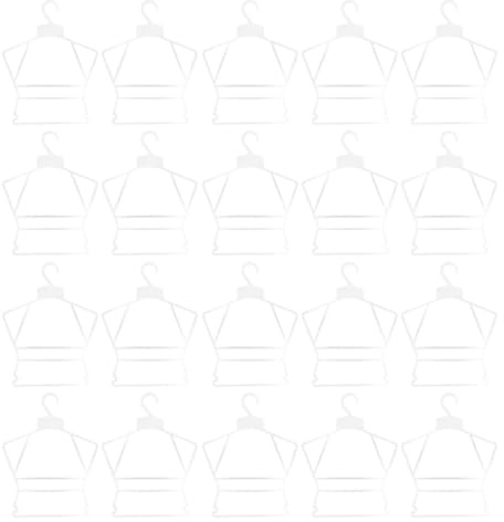 Gatuida 20 Pièces Ensemble De Cintres Cintres pour pour pour Enfants en Plastique pour Enfants pour Nouveau-Nés pour Bébés pour