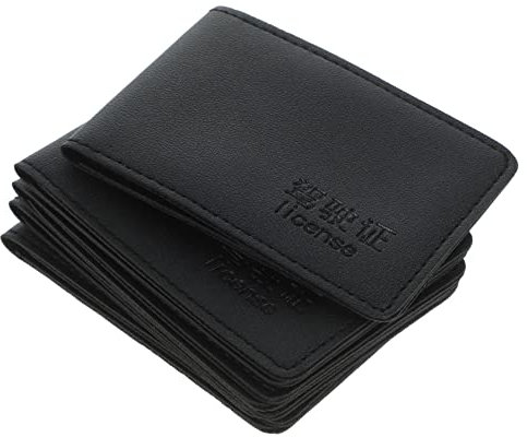 DIYEAH 15pcs Secure Storage Id Cards Holder Car Cards Wallet Credit Wallet Organizer Lightweight Modern Look